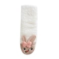 thumbnail image 3 of Biezeib Fuzzy Socks for Women Girl 3D Rabbit Animal Slipper Socks Winter Warm Sleeping Plush Comfy Socks, 3 of 4