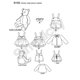 thumbnail image 2 of Simplicity 8155 Haz tu propio osito de peluche con accesorios y patrón de costura de ropa, 6 piezas, 2 of 5