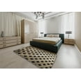 thumbnail image 5 of Ahgly Company Machine Washable Indoor Rectangle Transitional Milk Chocolate Brown Area Rugs, 5' x 7', 5 of 7