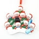 thumbnail image 1 of Resina De Navidad Navidad Familia Diy Bendiciones Escritas A Mano Colgantes De Muñeco De Nieve Regalo Para Amigo O Familia Speravity HA040823-50, 1 of 6
