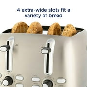 Oster® 4 Slice Toaster, Stainless Steel