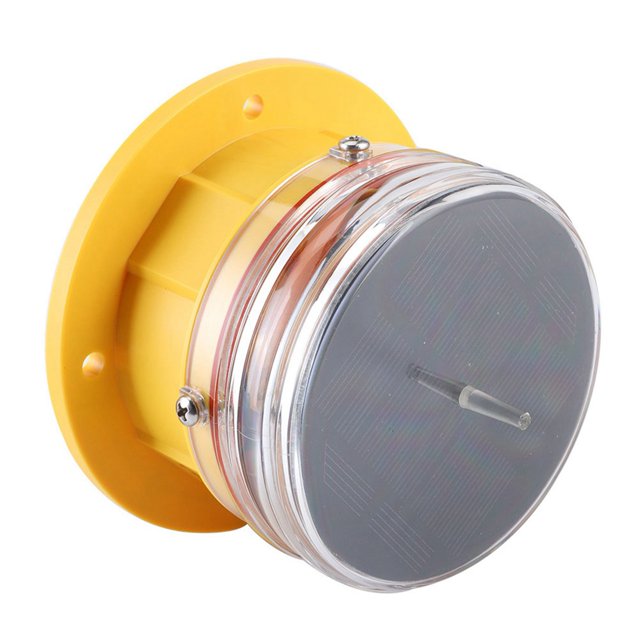 Luz de baliza de seguridad para barcazas luz de baliza de menor consumo de energía para torres de comunicación vías navegables marinas ANGGREK Otros