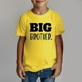 thumbnail image 2 of MEZZALL Big Brother T-Shirt For Toddler Promoted To Big Announcement Baby Boys, Yellow, 8-9 Years, 2 of 4