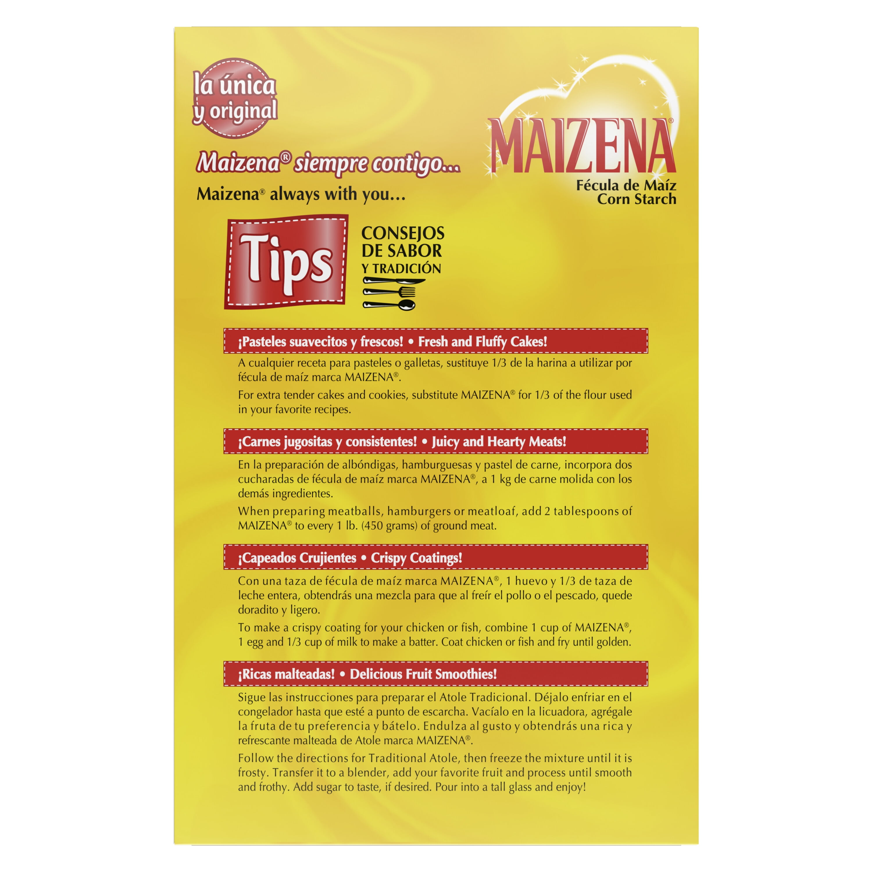 Maizena Unflavored Corn Starch Powder, 14.1 oz Regular Box
