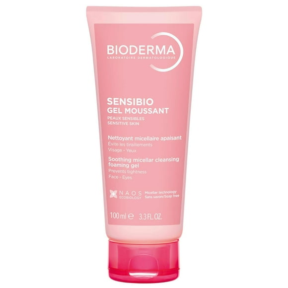 Bioderma Sensibio Gel Moussant Micellaire Doux et Apaisant, 100 ml Chacun (Lot de 2)