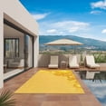 thumbnail image 2 of Yellow Golden Floral Outdoor Rug 3x5 Ft, Non Slip Washable Area Rug, Spring Summer Shiny Flowers Patio Rugs Carpet Runner, Large Floor Mat for Indoor/Outdoor Deck Porch Camping, 2 of 8