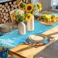 thumbnail image 4 of Ocean Coral Fish Round 13 Inch Placemats Set of 2, Colorful Underwater World Seagrass HeatResistant Non Slip Place Mats for Dining Table, Wipeable Braided Kitchen Table Mats for Housewarming, 4 of 9