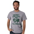 thumbnail image 4 of Popeye Saint Patricks Day Party Men's Graphic T Shirt Tees Brisco Brands S, 4 of 5