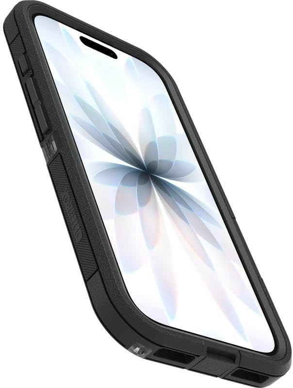 OtterBox iPhone 17 (Only) Bundle: Defender Series XT Case & Screen Protector - Dark Side (Clear/Black) - Snaps on MagSafe - Tough - Rugged & Durable - Non-Retail Packaging