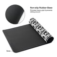 thumbnail image 3 of Hirioo Black White Halloween for Mouse Pad ,Anti-Slip Base, Durable Stitched Edges, Perfect for Gaming, Office, and Home Use,16x35.5in, 3 of 9