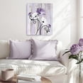 thumbnail image 2 of Floral Canvas Wall Art - Daisy & Butterfly Botanical Wall Decor, Rustic Farmhouse Pictures for Living Room, Bedroom, Bathroom & Home Office, 2 of 6