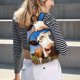 thumbnail image 5 of Disketp Blue Sky Meadow Cute Cow Mochila de Lona Estampada, Mochila Escolar de Viaje Ligera para Estudiantes y Portátil-Medium, 5 of 5