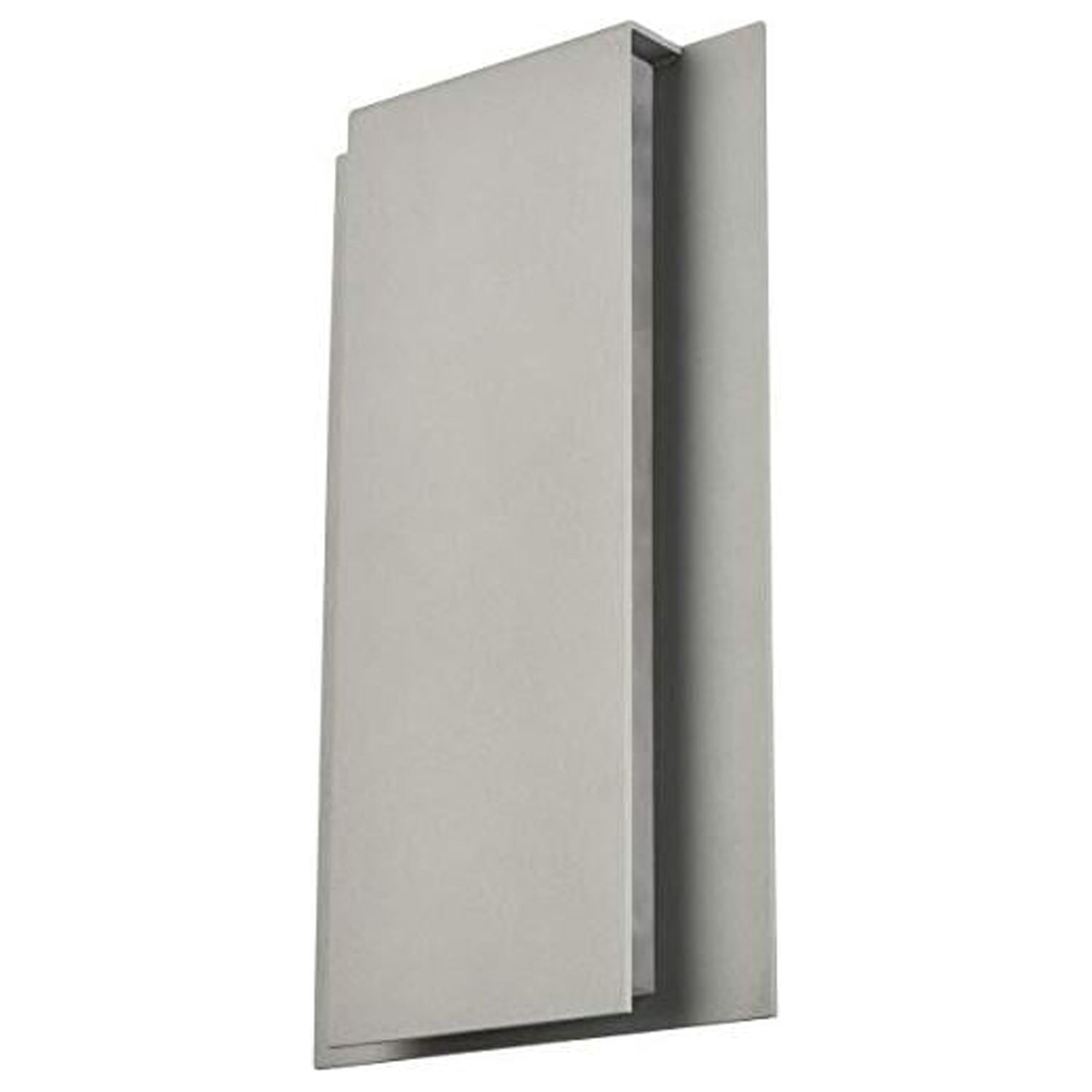 Raine Integrated LED wall sconce in silver