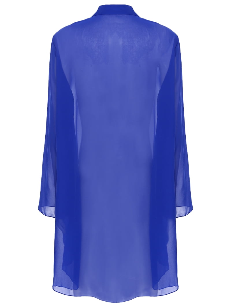 vastwit Womens Chiffon Cardigan Long Sleeve Open Front Bolero Shrug Wedding Evening Dress Cover Up Royal Blue XL - Walmart.com vastwit Womens Chiffon Cardigan Long Sleeve Open Front Bolero Shrug Wedding Evening Dress Cover Up Royal Blue XL - Walmart.com