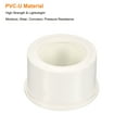 thumbnail image 4 of Uxcell Reducer Bushing Pipe Fitting Coupling Tube Adapter White 40x50mm 2, 4 of 5