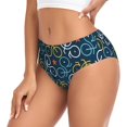 thumbnail image 2 of Balery Bicycle Colorful Ropa Interior de Algodón para Mujer con Dibujo – Braguitas Cómodas y Elásticas, Estilo Clásico-XX-Large, 2 of 6