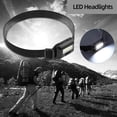 thumbnail image 3 of 3 modos fuerte LED COB faro al aire libre camping mini linterna negro Hugtrwg Para estrenar, 3 of 6