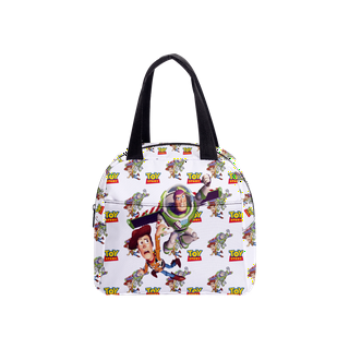 NWT Kawaii Toy Story Buzz Lightyear Canvas Lunch Bag Tote Bag Miniso Pixar