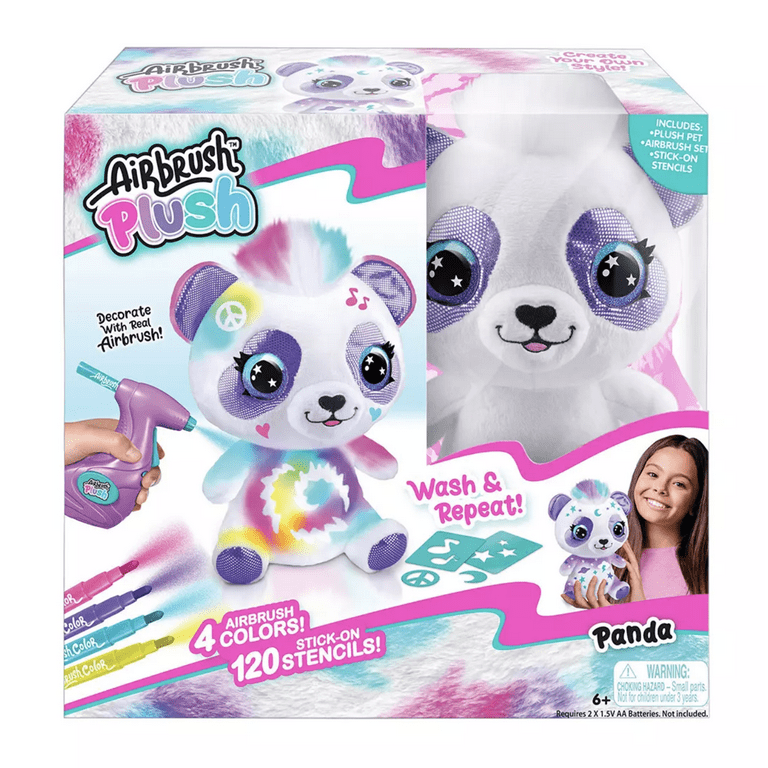 License-2-Play Style 4 Ever Customizable Airbrush Plush Panda