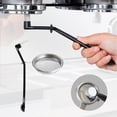 thumbnail image 1 of Watchget Coffee Machine Cleaning Set - Brush With Spoon and 58mm Stainless Steel Backflush Insert, Metal Blind Filter for Espresso, 1 of 6