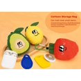 thumbnail image 4 of Linda billetera Zero Avocado compatible con AirPods Pro Second, First y 321, funda para teléfono Sony LinkBuds S WF-L900 WF-1000XM4, llavero con etiqueta para auriculares Galaxy Buds Airtag Huawei, mi, 4 of 5