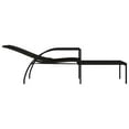 thumbnail image 6 of vidaXL Sun Lounger with Footrest PE Rattan Brown, 6 of 8