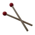 thumbnail image 4 of QualitChoice 2 Pcs Bâtons de Maillet en Caoutchouc pour Praticiens Rouge 18.5x2.5cm, 4 of 5