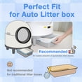 thumbnail image 4 of Aoruefar 135 Count Extra Large Litter Box Liners – Heavy Duty Cat Litter Trash Bags for Cleanpethome Self-Cleaning Cat Litter Box, Durable Waste Disposal Bags for Easy Cleanup, 4 of 8