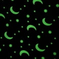 thumbnail image 4 of Shop LC Gray Moon & Star Glow in the Dark Blanket, 4 of 6