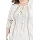 thumbnail image 4 of Blusa con detalles bordados Roman Fashion / Juvenil, 130 (Beige) beige 38, 4 of 5