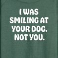thumbnail image 3 of Instant Message - Smiling At Your Dog - Women's Lightweight French Terry Long Sleeve Shirt, 3 of 6