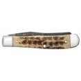 thumbnail image 3 of Case xx Knives Trapper Damascus Vintage Bone 1/1400 Pocket Knife, 3 of 5