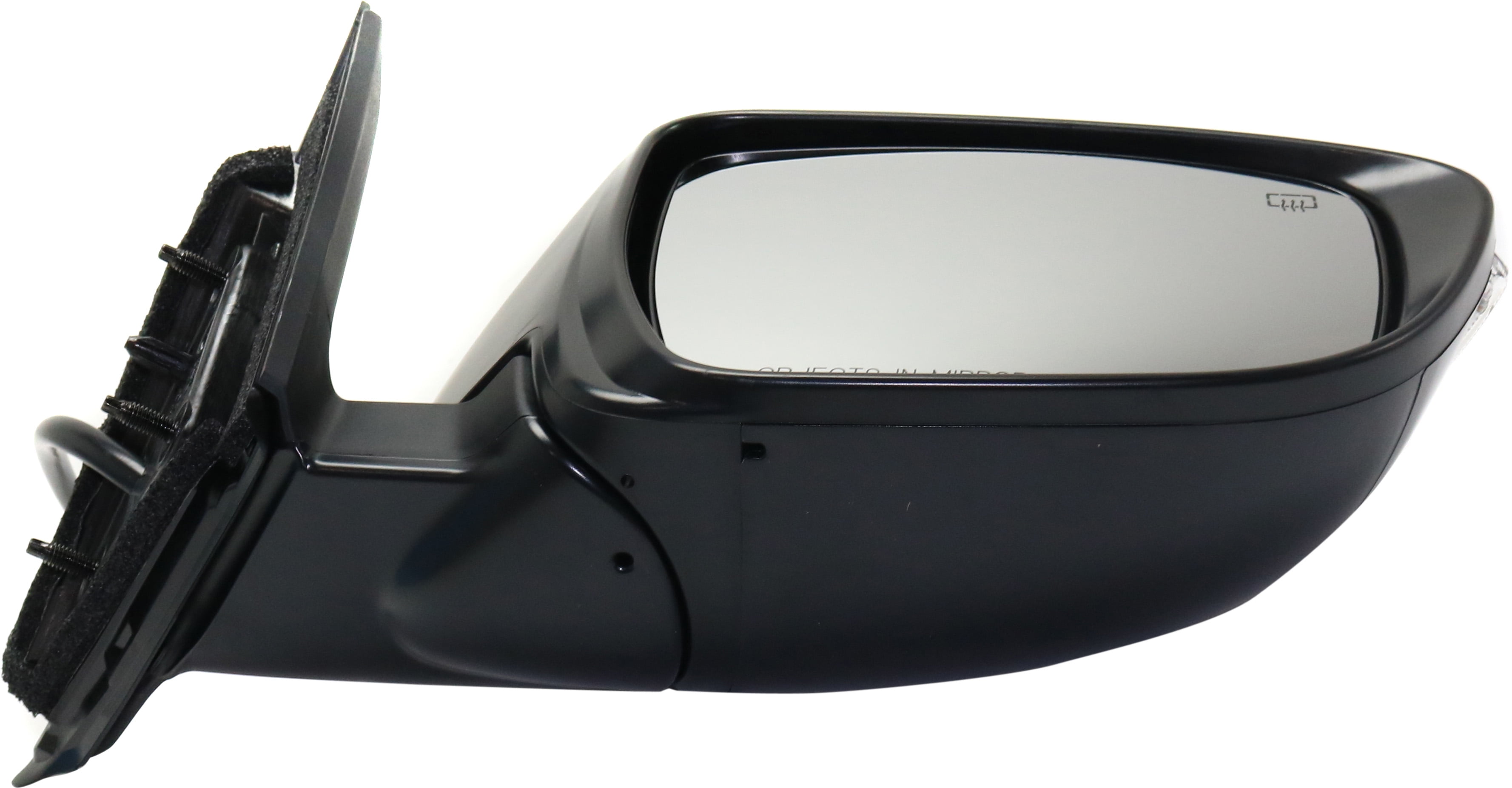 Mirror Compatible With 2017-2019 Nissan Rogue Right Passenger Side Heated In-housing Signal Light Paintable Kool-Vue