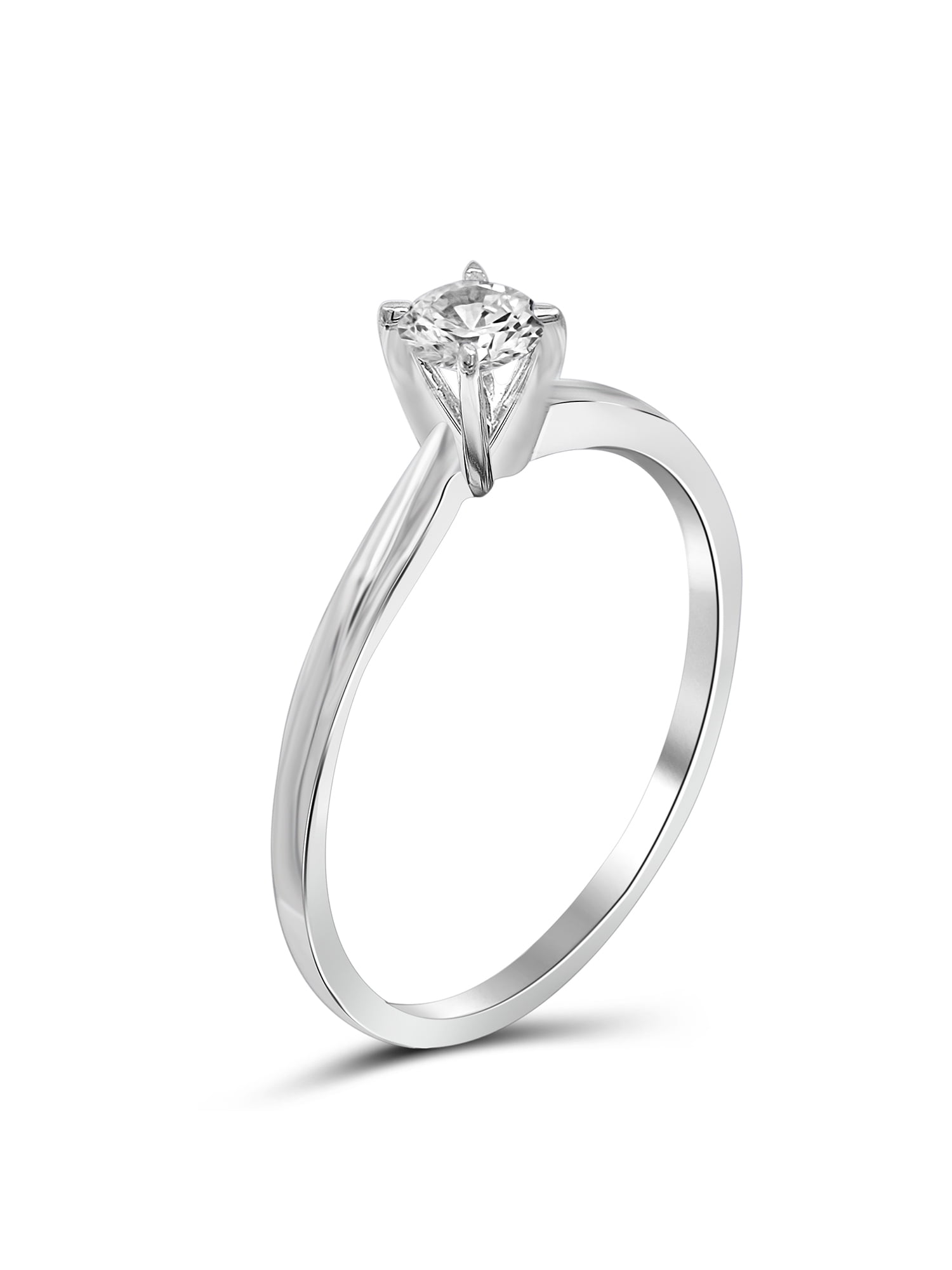 Diamonice Sterling Silver 3/4 Carat White Cubic Zirconia Ring for Women | Cubic Zirconias for Everyday Womens Wear