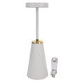 thumbnail image 2 of Lampes de Table Sans Fil à LED, Lampe de Table Extérieure Rechargeable 2000mAh 3 Couleurs à Intensité Variable, Lampe de Table pour Maison Dîner Patio Restaurant Chambre, 2 of 7