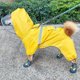 thumbnail image 5 of Chubasquero para perros de cuatro pies, artículos impermeables para mascotas, ropa de primavera adecuada para días lluviosos JM, 5 of 7