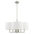 thumbnail image 3 of Livex Lighting - Chelsea - 6 Light Pendant in New Traditional Style - 24 Inches, 3 of 10