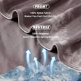 thumbnail image 4 of Cooling Throw Blanket (50"x60"), Cooling Blankets for Hot Sleepers, Absorbs Heat to Keep Adults Cool for Summer Nights Sweats, Thin Cold Lightweight Blanket for Couch Bed, All Season Use, 4 of 6