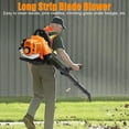 thumbnail image 7 of 52cc Backpack Leaf Blower,2 Stroke Gas Powered Leaf Blower with 550 CFM 205 MPH High Airflow Low-Vibration Harness for Blowing Leaves Dust Snow, 7 of 7