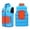 Blue, variant on SELONE Heated Vests for Men Women 1 Control 4 Heating Zones Fleece Jacket Sleeveless Soild Casual Coat Plus Size