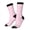 3 Black, variant on Ribbon Bow Print Adult Socks for Men & Women,Calf Socks, Ankle Socks,Boots Socks,Breathable Casual Sock,Unisex Crew Socks