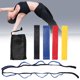 thumbnail image 3 of Bandas de resistencia de la correa elástica bandas de resistencia de yoga herramienta de fitness de yoga 6pcs Ejercicio de yoga Correa de tracción Bandas de resistencia de la ANGGREK Otros, 3 of 8