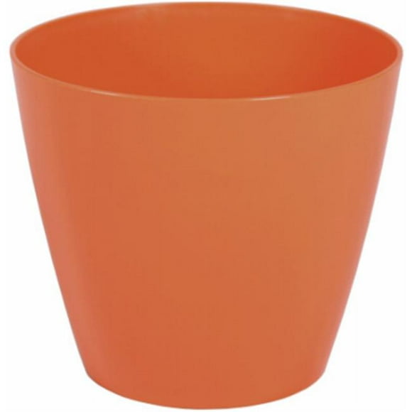 Robert Allen PIM01268 Charlevoix Jardinière en Plastique Orange Tango 6 Pouces