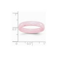 thumbnail image 6 of Ceramic Pink 4mm Faceted Polished Band Size: 8; for Adults and Teens; for Women and Men, 6 of 6