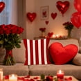 thumbnail image 6 of TACILIP Valentines Day Decorations, V-alentine's Day Pillow Cover for Home Living Room Sofa Decoration Pillowcase, Gifts for Mom, 6 of 6