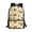 Watercolor Sunflower & Horse Pattern, variant on Uourmeti Watercolor Horse & Floral Pattern Smooth Zipper Polyester Backpack, 17 Inchs Durable Student Bookbag Independent Compartment Large Capacity Backpack for Students