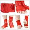 thumbnail image 6 of PanBiqintyy  Muay Thai Feet Insteps Guards Boxing Training Foot Guard MMA Thick Breathable Ankle Support Taekwondo Martial Art Free Combat, 6 of 8