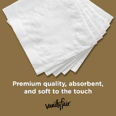 Vanity Fair Entertain Paper Napkins 240 Count Walmart Com Walmart Com