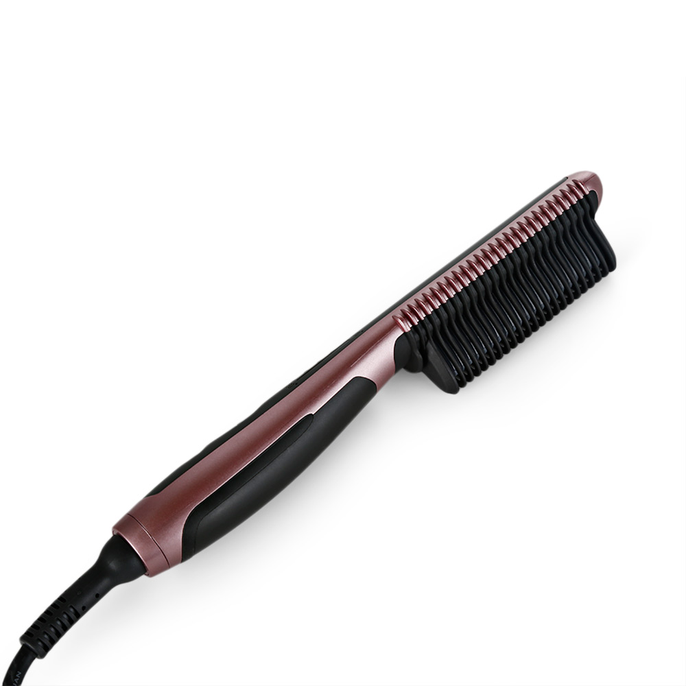 KSKIN Fast Heating Hair Straightener Brush - Anti Scald Ceramic
