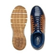 thumbnail image 3 of Belvedere Sacco Genuine Ostrich and Soft Italian Calf Leather Sneaker Navy E25, 3 of 5